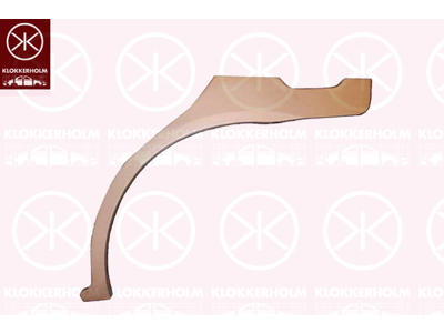 Quarter Panel, 4-dr, Left, Wheel Arch Border, Repair Panel