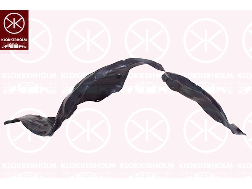 Beklädnad, hjulhus, plast, vänster fram