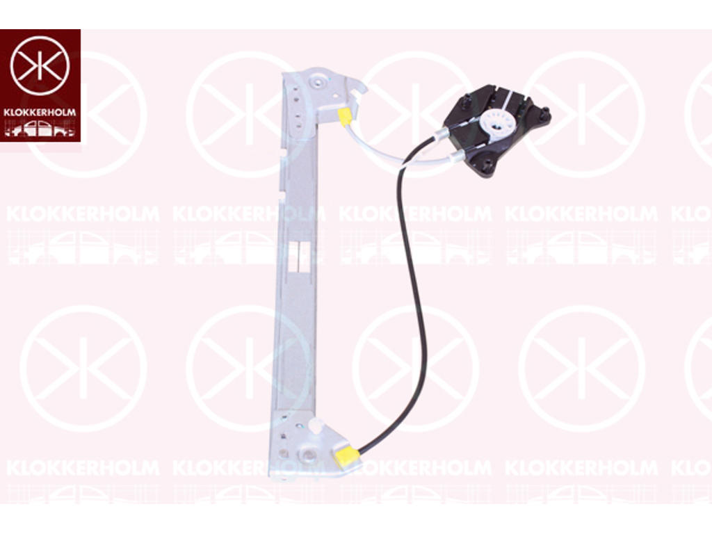 Window Regulator, OE-type, without electric motor, Electric, Left Rear