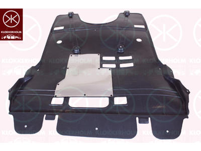 Engine Cover, Rear Section, Lower, Length [cm]: 125
