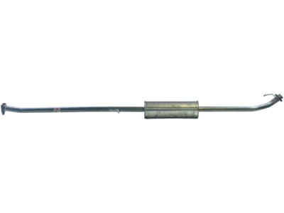 Centre Muffler, See accessories list for additionally required parts:  