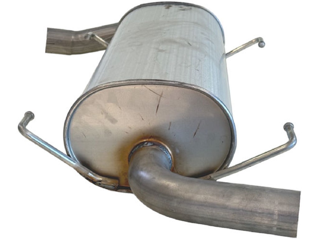 Centre Muffler, See accessories list for additionally required parts:  