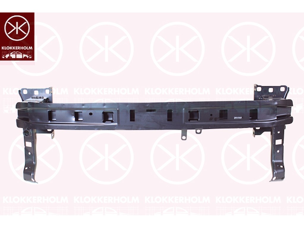 Stöd, stötfångare, stål, Fram