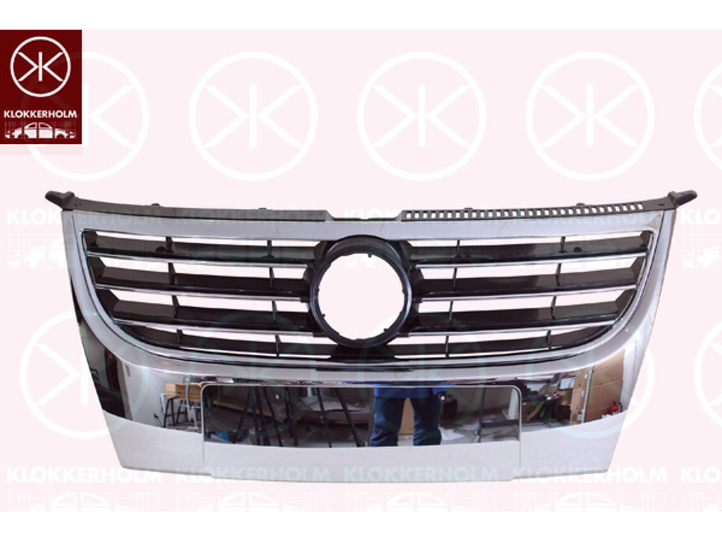 Grille de radiateur, chrome