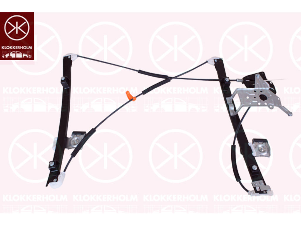 Fönsterhiss, OE-type, utan elmotor, utan komfortfunktion, elektrisk, Höger