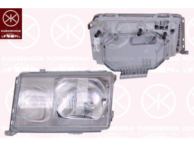 Headlight, H4/H3, for vehicles with headlight levelling, T.Y.C, Left, Illuminance [lx]: 20
