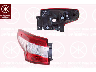 Baglygte, LED, højre, uden lampeholder, Koito