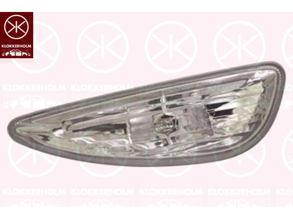 Blinker, Vänster, sidoinstallation, utan lamphållare