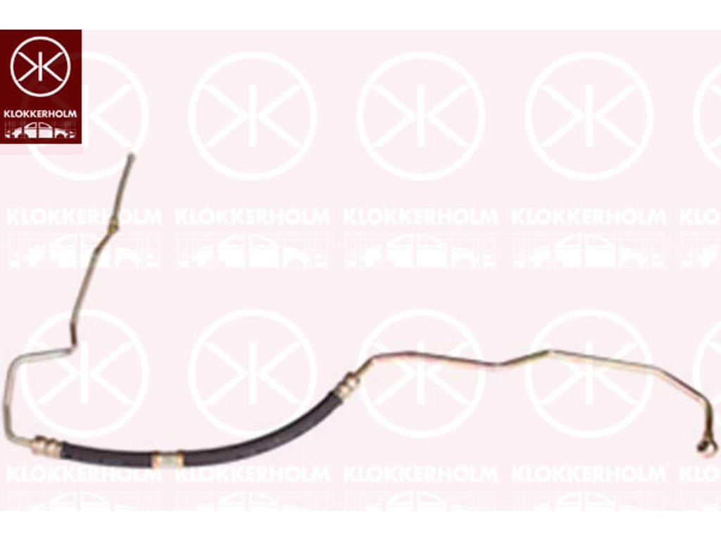 Hydraulic Hose, steering, from hydraulic pump to steering gear, with external thread