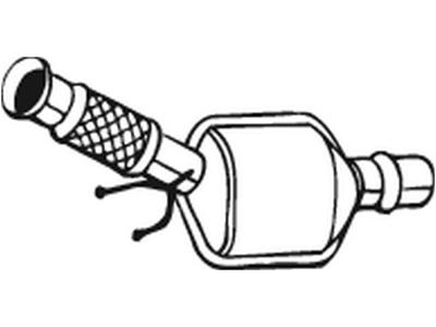 Catalytic Converter, with mounting parts, Emission Standard: Euro 3
