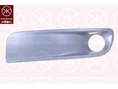 Ventilation Grille, bumper, MULTIVAN, Left Front, with hole(s) for fog lights