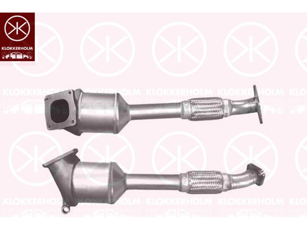 Katalysator, Euro 3 (D3), foran