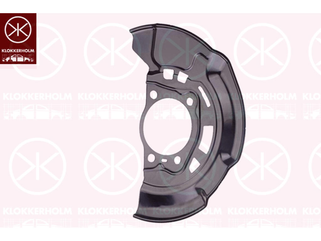 Splash Guard, brake disc, Front Axle Left