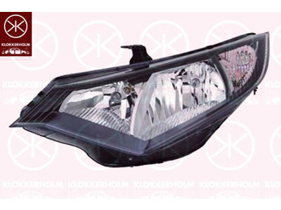 Huvudstrålkastare, Höger, Årsmodell till: 2014, H7/H7, med stäämotor för lysviddsreglering