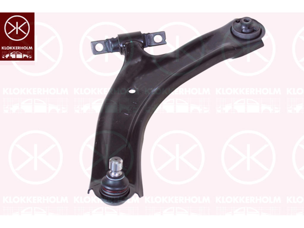 Control/Trailing Arm, wheel suspension, Front Axle Right, with bush, with ball joint, Control Arm