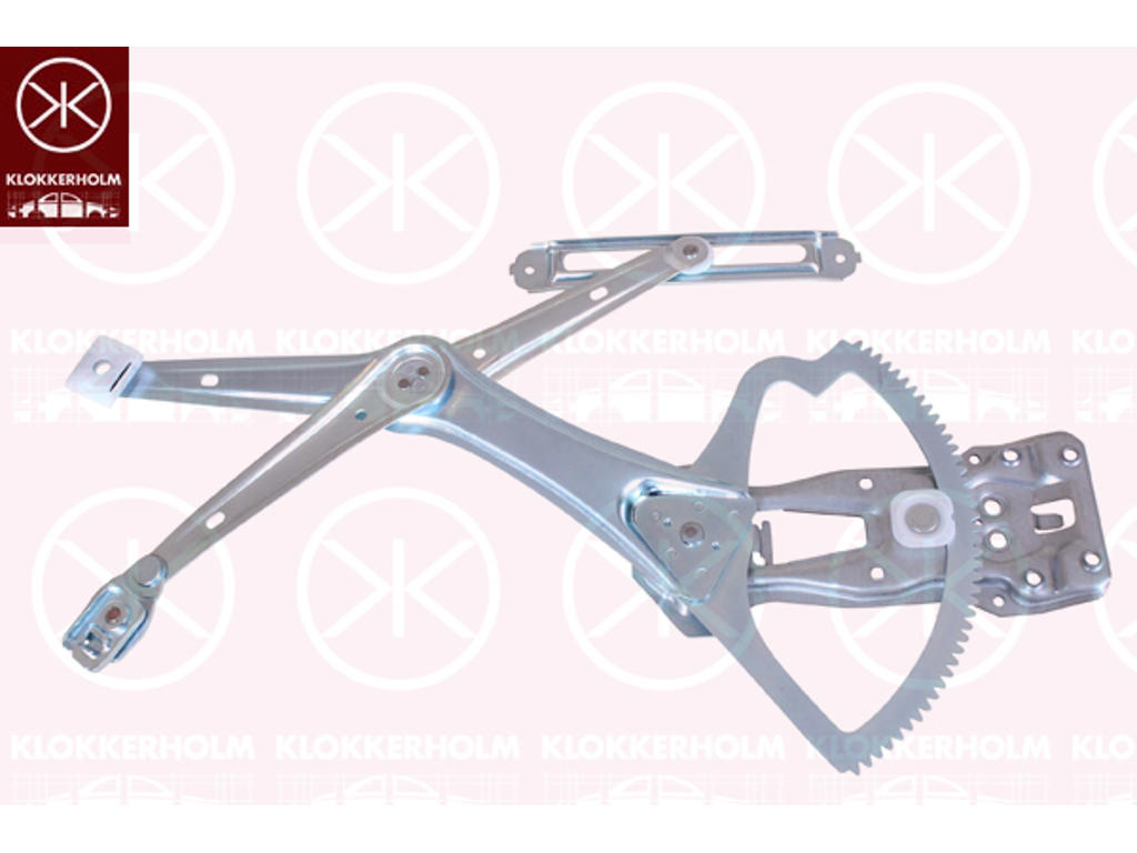 Window Regulator, without electric motor, Electric, Left Front