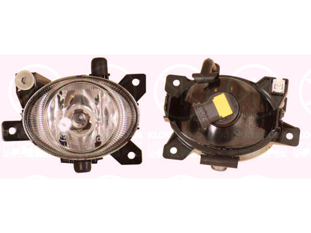 Front Fog Light, H8, with bulb holder, Right Front