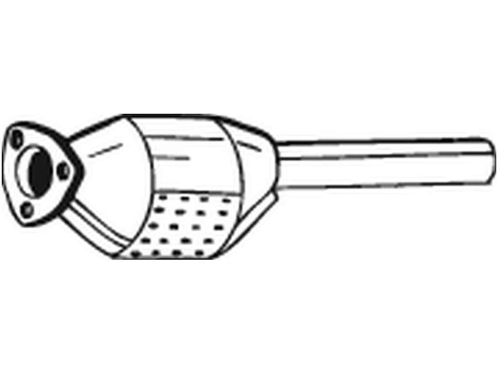Catalytic Converter, with mounting parts, Emission Standard: Euro 1, Emission Standard: Euro 2