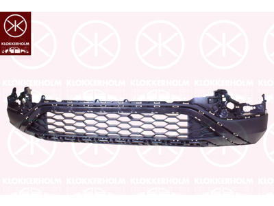 Bumper, Front, Smooth, Lower Section