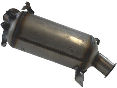 Soot/Particulate Filter, exhaust system, Material: Cordierite, with mounting parts, Euro 4