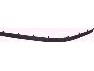 Trim/Protection Strip, bumper, black, Right Front, Height [mm]: 36