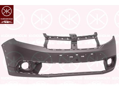 Bumper, w/primer, Front, Trim Level: Stepway