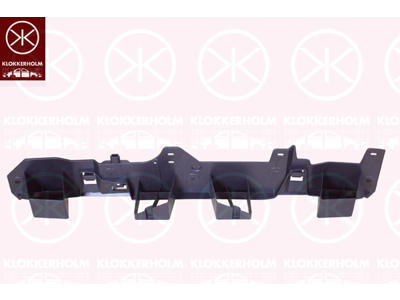 Support, bumper, Rear, Plastic, Inner Section