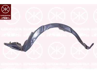 Liner, wheelhouse, Plastic, Left Front