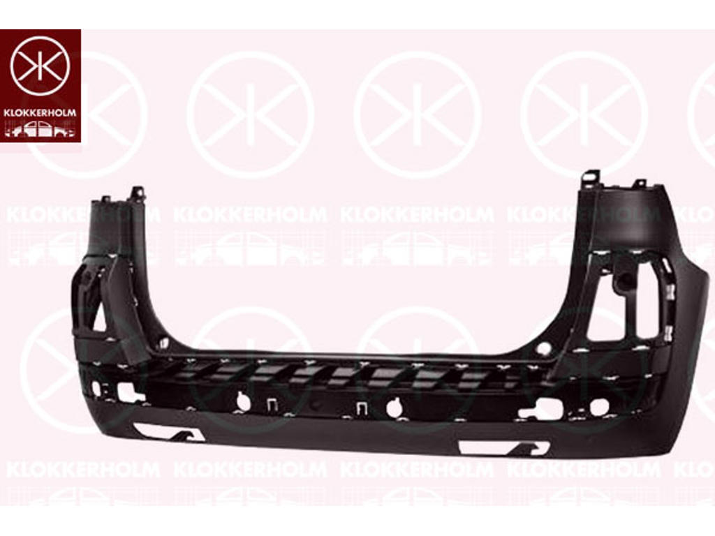 Bumper, Vehicle Equipment Line/Variant: VAN, Rear, w/primer