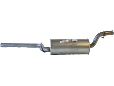 Centre Muffler, See accessories list for additionally required parts:  