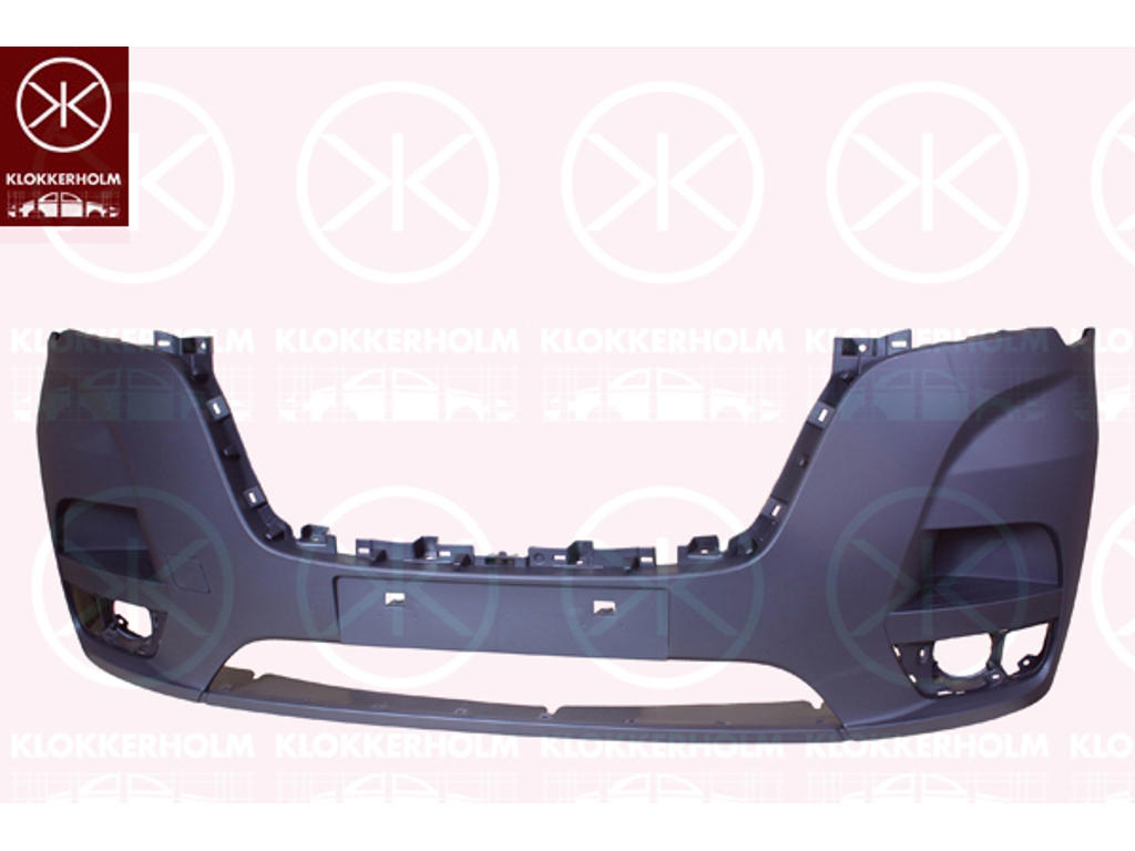 Bumper, Front, black