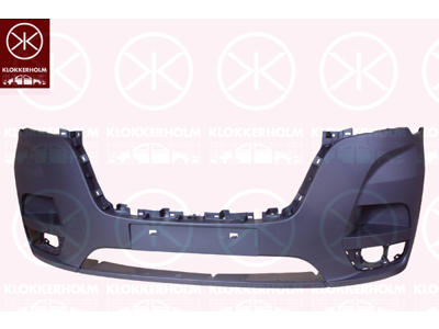 Bumper, Front, black