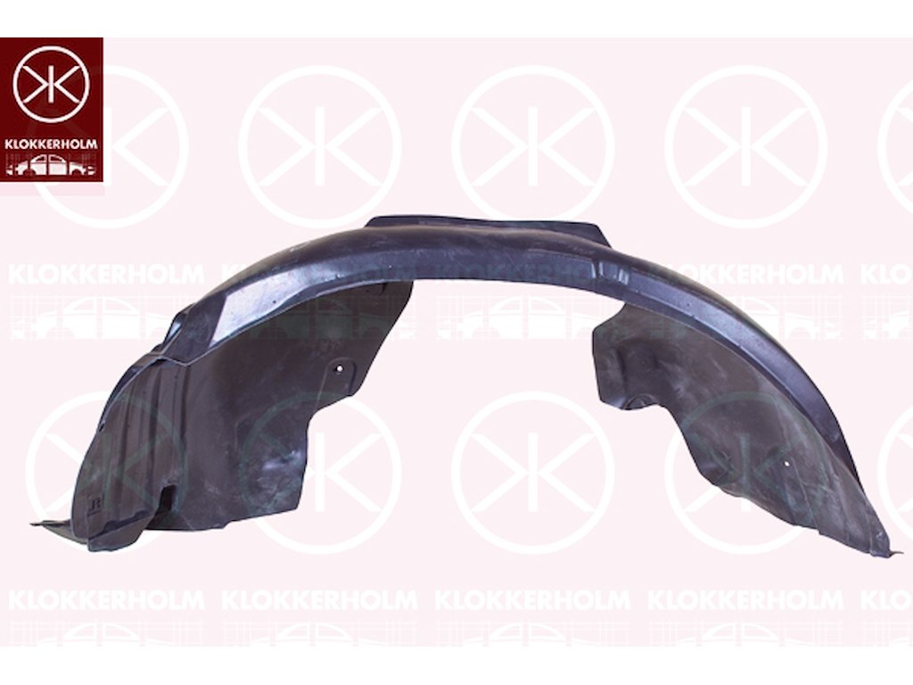 Beklädnad, hjulhus, plast, vänster fram