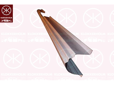 Instapplaat, 5-deurs, rechts, Reparatiepaneel, Versie: Skin sill, Lengte [cm]: 178, Dikte [mm]: 0.8, Gegalvaniseerd