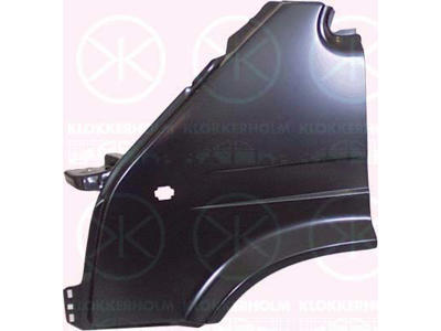 Skärm, vänster fram, med hål för blinkljus