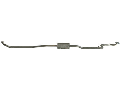 Centre Muffler, See accessories list for additionally required parts:  