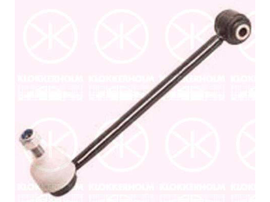 Link/Coupling Rod, stabiliser bar, for horizontal fastening, Rear Axle both sides, both sides, for semi-trailing arm, Suspension Rod