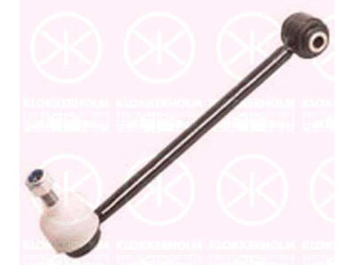 Link/Coupling Rod, stabiliser bar, for horizontal fastening, Rear Axle both sides, both sides, for semi-trailing arm, Suspension Rod
