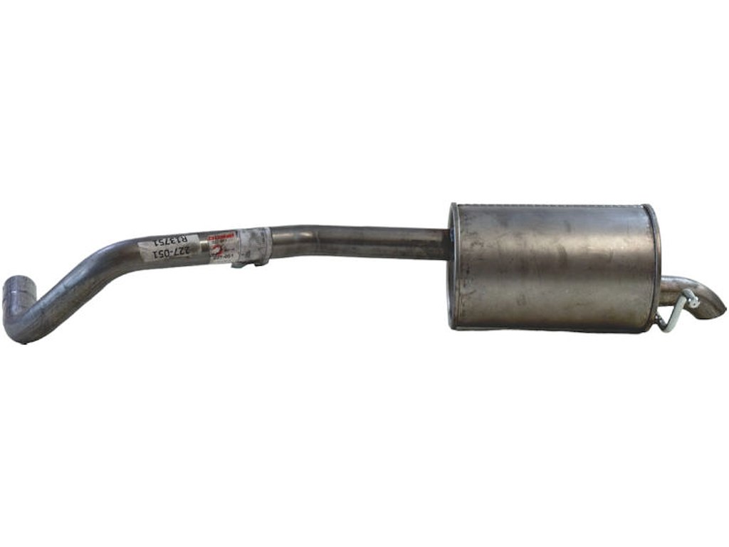 Rear Muffler, See accessories list for additionally required parts:  