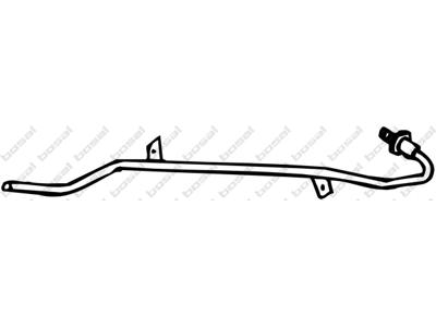 Pressure Pipe, pressure sensor (soot/particulate filter), Steel