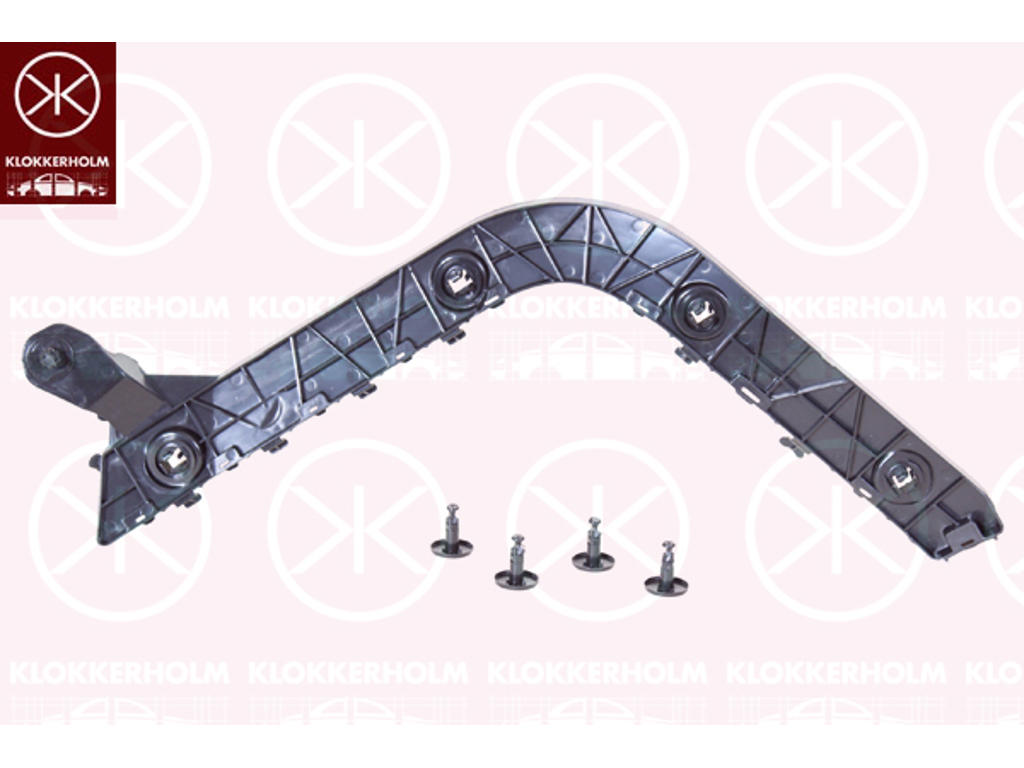 Mounting Bracket, bumper, Right Rear, Plastic
