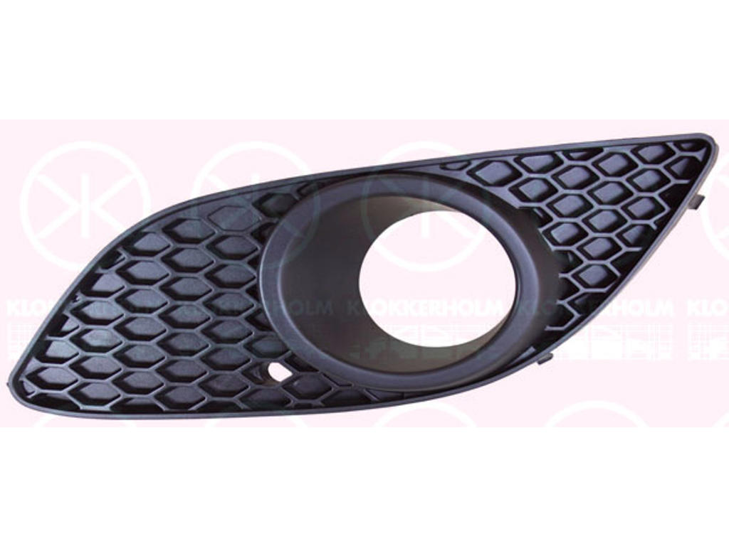 Ventilation Grille, bumper, Right Front, with hole(s) for fog lights