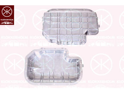 Bundkar, Aluminium, underste del