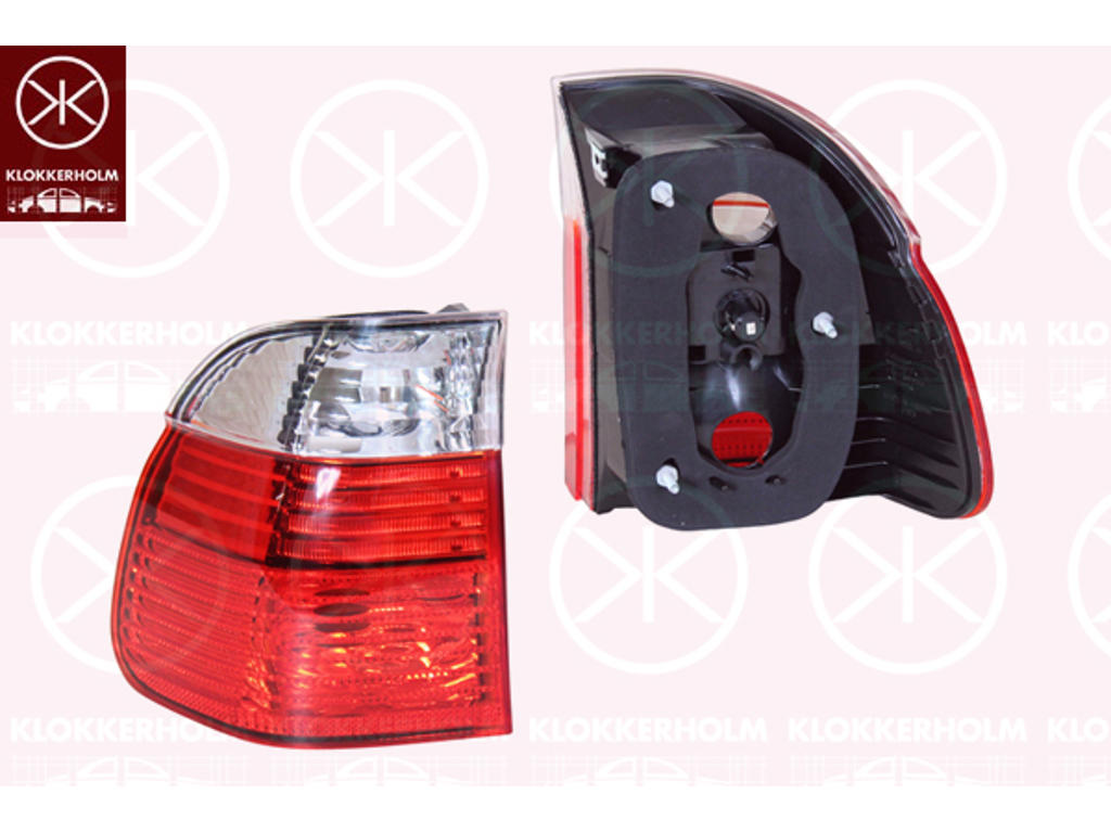 Baglygte, højre, LED, Blinkfarve: hvid, uden lampeholder, PY21W, WY21W