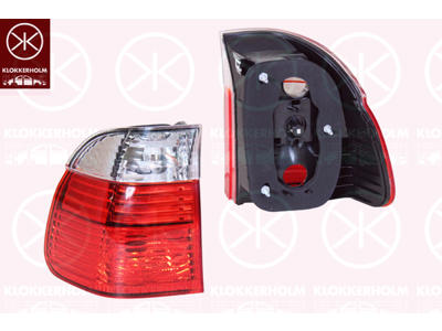 Baglygte, højre, LED, Blinkfarve: hvid, uden lampeholder, PY21W, WY21W