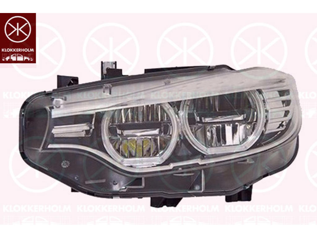 Headlight, Right, LED, without control unit for aut. LDR, AL