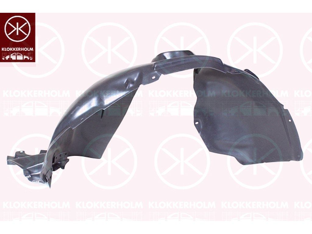 Обшивка, колесная ниша, полимерный материал, спереди справа