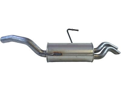 Rear Muffler, See accessories list for additionally required parts:  
