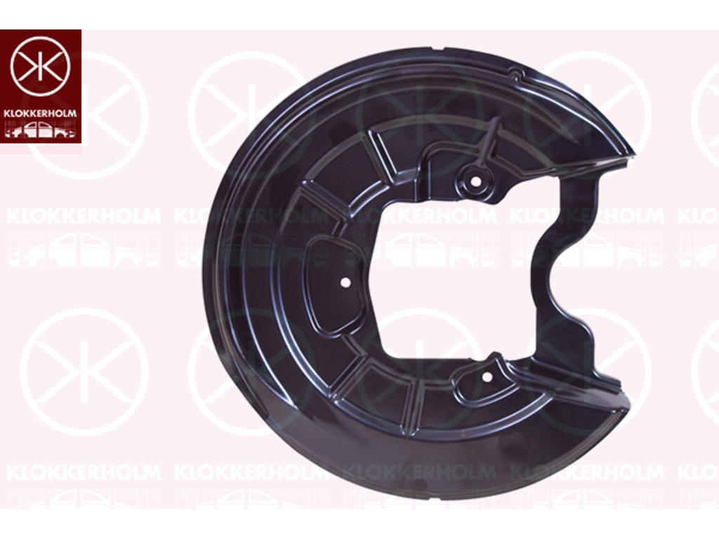 Bromssköld, 4WD, Bakaxel höger, för bromsskivediameter [mm]: 282