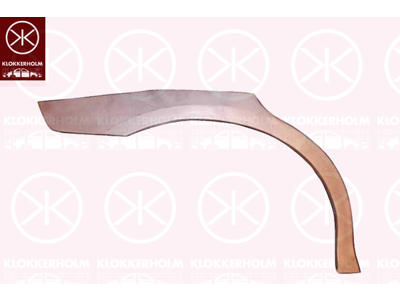 Quarter Panel, 5-drs, Right, Wheel Arch Border, Repair Panel